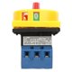 thumbnail image 2 of 25A/32A Load Circuit Breaker Switch 3-Pole 2-Position Rotary Cam On off Power Switch(32A), 2 of 5