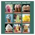 thumbnail image 4 of Household Ice Cream Maker Mini Frozen Yogurt Machine Diy Sorbet Electric Soft Serve Maker ,Easy to Use, 4 of 6