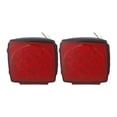 thumbnail image 4 of ZHIMAO Red Round LED Submersible Rear LED Lights Sealed Waterproof Square Trailer Tail Lights Kit Boat Truck Multi Function, 4 of 9