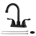 thumbnail image 1 of Bathroom Faucet Modern Commercial Two Handle Black Vessel Sink Faucet,Bathroom Vanity Sink Faucets, 1 of 5