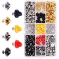 thumbnail image 4 of 430pcs Rubber and Metal Pin Backs Lapel Pin Backs Pin Safety Backs for Brooch Tie, 4 of 8