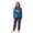 Blue - D, variant on Superhero Spide Family Matching PJs Sets Long Sleeve Christmas Sleepwear Outfits