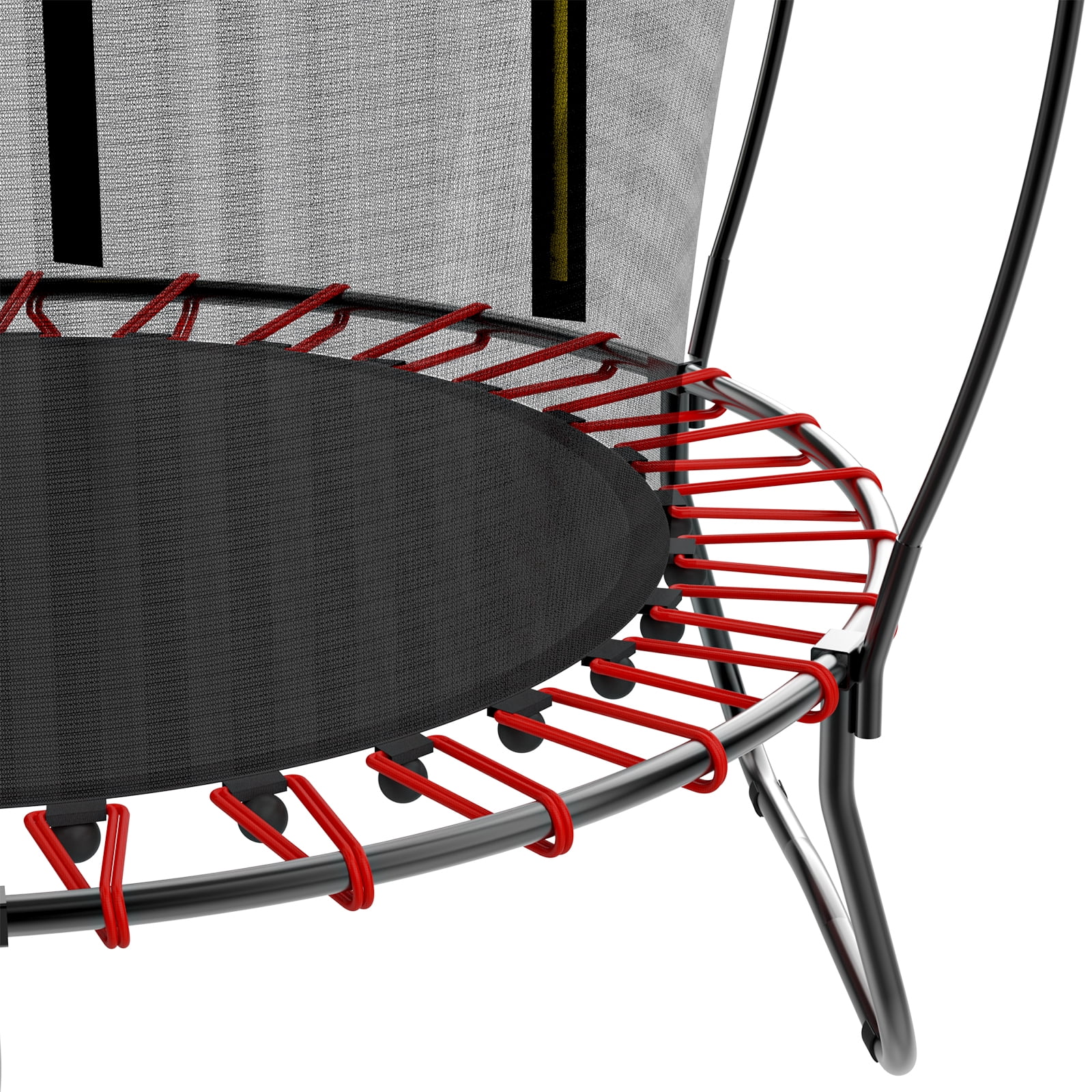 Alvantor 55" Trampoline for Kids, Small Trampolines with Enclosure Net for Indoor Pink