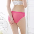 thumbnail image 5 of zuwimk Panties For Women ,Women's Flattering Lace Panties with Stretch Hot Pink,XL, 5 of 5