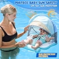thumbnail image 3 of Baby Float FLTTAIN Mambobaby con toldo y cola de 3 a 24 meses, 3 of 7