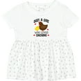 thumbnail image 3 of Inktastic Just a Girl Who Loves Chickens Girls Baby Dress, 3 of 5