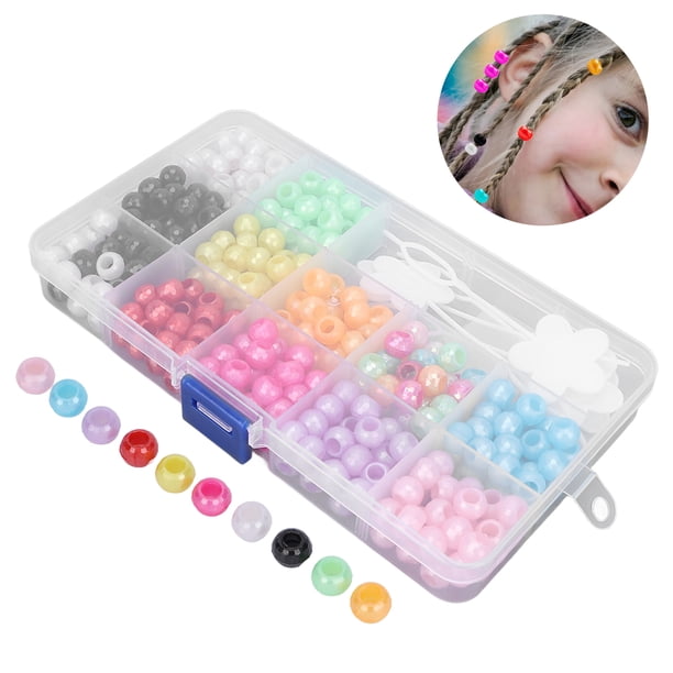 Cuentas de Cabello de Rastas, 365 piezas Elegantes Cuentas de Trenzas para el Cabello Peinado Único para Banquete