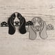 thumbnail image 4 of Troquel De Corte Perro Ahuecado Acero Al Carbono Adorable Delicado Relieve Plantilla Plantilla De Corte Para Diy Tarjeta De Regalo Álbum De Recortes Álbum Arte Artesanía Decoración Guardurnaity HA018720-00, 4 of 7