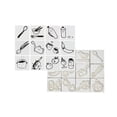 thumbnail image 3 of Craft County 12 Piece Wooden Stamp Set – Variety of Designed Packs – DIY Cards and Scrapbooking, 3 of 4
