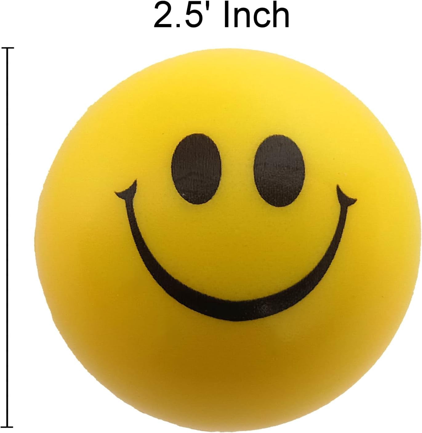 Smile Face Squishy Squashy Stress (12 Piece Pack)