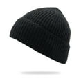 thumbnail image 1 of RXIRUCGD Winter Solid Color Fashionable And Thick Warm Ear Protection Hood( Black ), 1 of 5