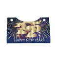 Honeii 2025 New Year 1 for Tissue Box Cover/Holder Covers Rectangular