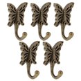 thumbnail image 1 of Percha de pared 10pcs Gancho de Toalla Pared Percha Puerta Capa Mariposa Antigua Herramienta Decoración Fanmusic Percha de pared, 1 of 7