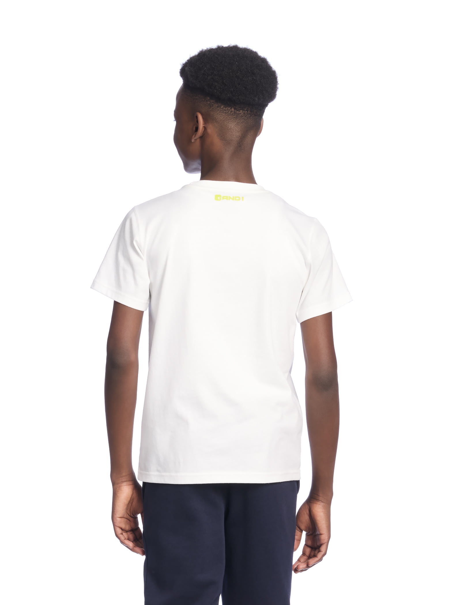 AND1 Boy's Short Sleeve Graphic T-Shirt, Sizes 4-18