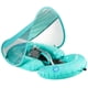 thumbnail image 1 of Piscina flotante para bebés Mambobaby con toldo y cola, color verde, de 3 a 24 m, 1 of 8