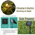 thumbnail image 3 of Solar Bee String Lights Outdoor , 21ft 30LED Honeybee Fairy Lights with 8 Lighting Modes, Waterproof Solar Bumble Bee Lights for Patio Yard Garden Grass Wedding Christmas Party Decor (Warm White), 3 of 5