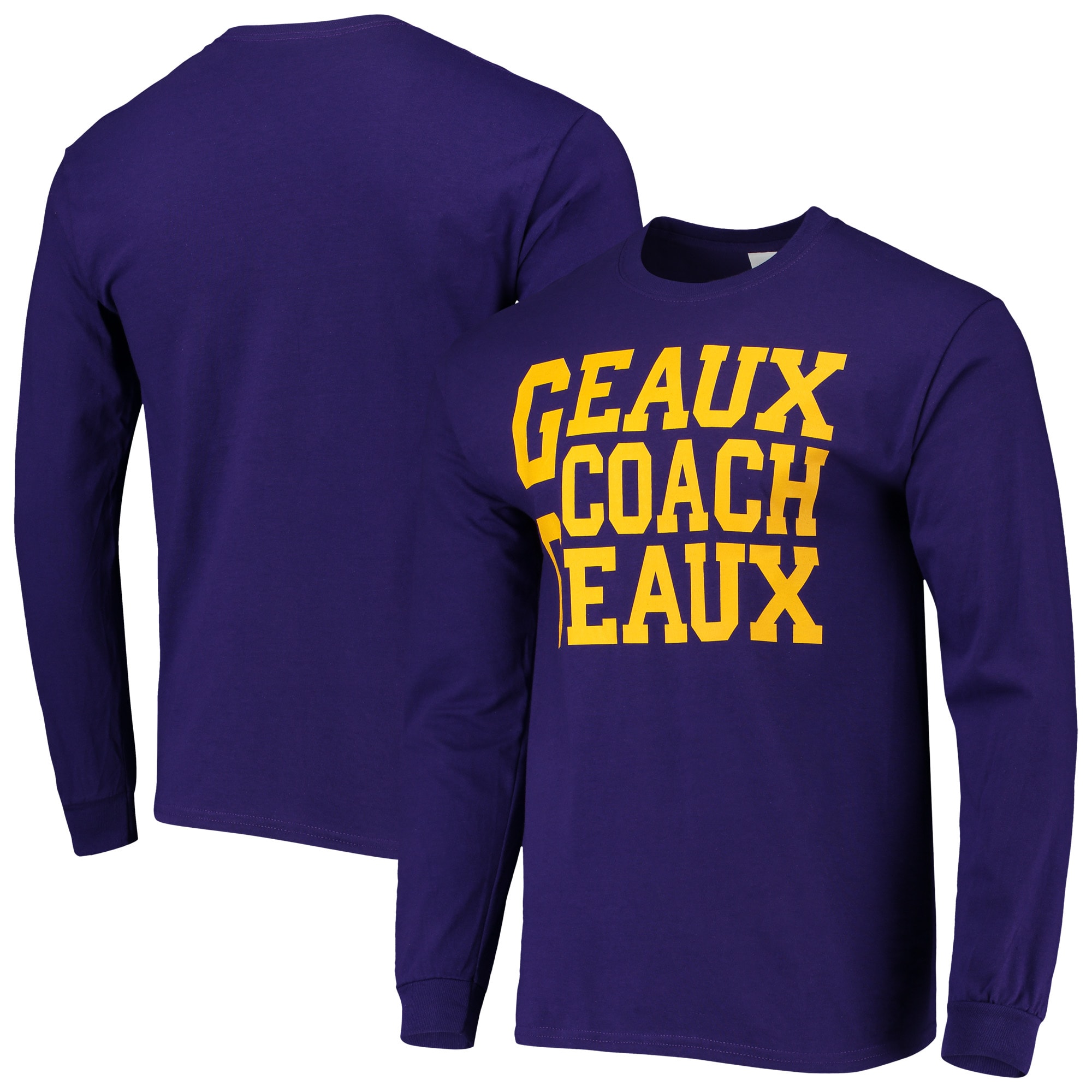 LSU Tigers Geaux Coach O Long Sleeve T 