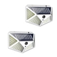 thumbnail image 3 of facefd 4pcs 100LED Solar Light Outdoor Wall Solar Lamp Powered 4 -Side PIR Sensor Induction 1 -2pcs Waterproof Sunlight Spotlights No.02, 3 of 6