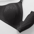 thumbnail image 6 of XFLWAM Lace Embroidery Everyday Bra for Women Wireless Breathable Bra No Underwire Plus Size Bras Push Up Bralette Comfy Bra, 6 of 6