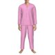 thumbnail image 3 of Balery Pink Pijama para Hombre de Dos Piezas con Manga Larga, Conjunto de Dormir y Descanso Suave con Bolsillos-Small, 3 of 7