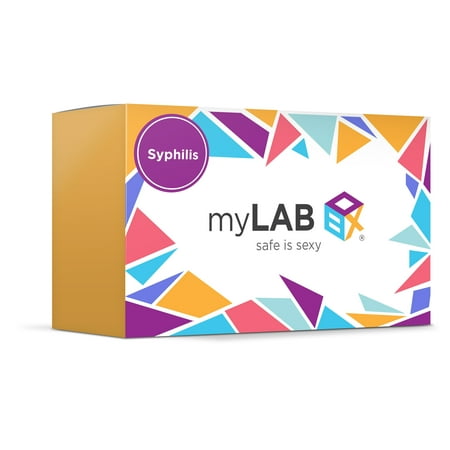 MyLAB Box Syphilis At Home STD Test + Mail-in Kit for
