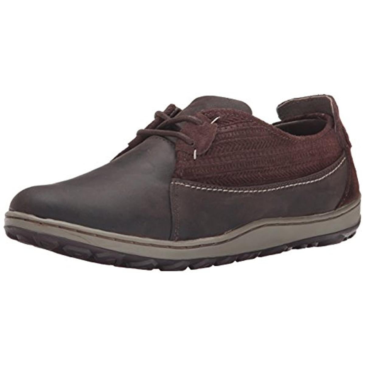Merrell - Merrell Womens Ashland Tie Leather Suede Trim Casual Shoes ...