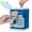 Blue+White, variant on MKLZ ATM Piggy Bank with Digital Electronic Password for Kids,Safe Box for Children's Gift Toy