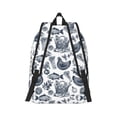 thumbnail image 2 of Yiaed Chicken And Fish Print Backpack, Premium Laptop Backpack, Travel Backpack for Women, Lightweight Backpacks, Comfortable Back Pack-Small, 2 of 7