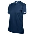 thumbnail image 5 of Holloway Sportswear L Womens Recruiter Polo Navy/White 222769, 5 of 5