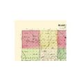 thumbnail image 4 of Historic County Map - Harvey County Kansas - Everts 1887 - Vintage Wall Art, 4 of 4
