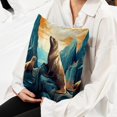 thumbnail image 6 of Sea Lion Stylish Velvet Throw Pillow Covers Inserts Set of 2 for Bed & Chair - Unique Patterns, 16x16, 18x18, & 20x20 Inches for Any Occasion!, 6 of 6