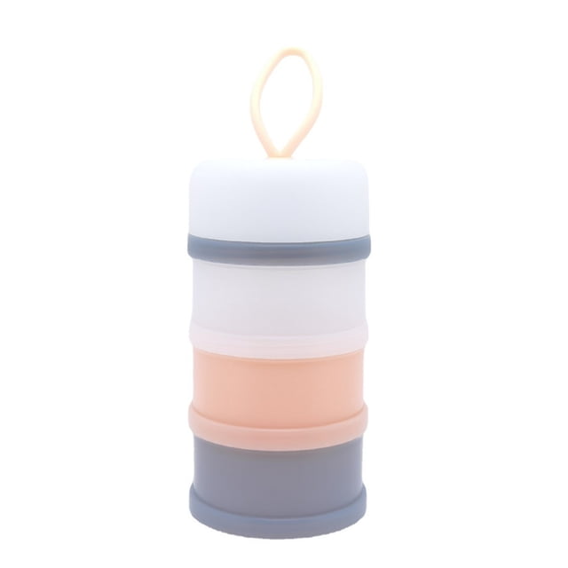 CSChome Pet Food Container Pet Food Bucket - 2/3 Layer Container with Portable Lanyard for Dog Food Storage