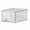 Clear, variant on Japceit Acrylic Cosmetic Organizer, Transparent Drawer Storage Box for Makeup, Multi-Layer Desktop Organizer with Sliding Design, Space Saving Vanity Case for Bathroom Counter