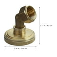 thumbnail image 2 of Power Washer Hose Attachment Metal Hose Nozzle Sprayer Hose Nozzle Replacement, 2 of 7