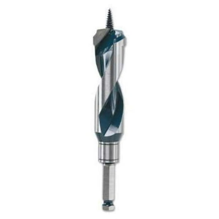 UPC: 0000346397246 | Bosch Tool Corporation DareDevil Auger Bits 1 1/4 in x 7 1/2 in 7/16 in Shank – 1 EA (114-NKST20)