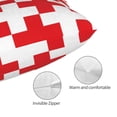 thumbnail image 3 of Bingfone Red Cross 1 for Double-Sided Plush Throw Pillow Cover, Pillow Protector with Hidden Zipper, Cushion Protector Home Decoration (Without Pillow Core)-20"x30", 3 of 6