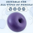 thumbnail image 5 of BESTSKY Exercise Ball,19.7"*19.7"*11" Stability Ball,Anti-Slip Yoga Ball,Purple, 5 of 7