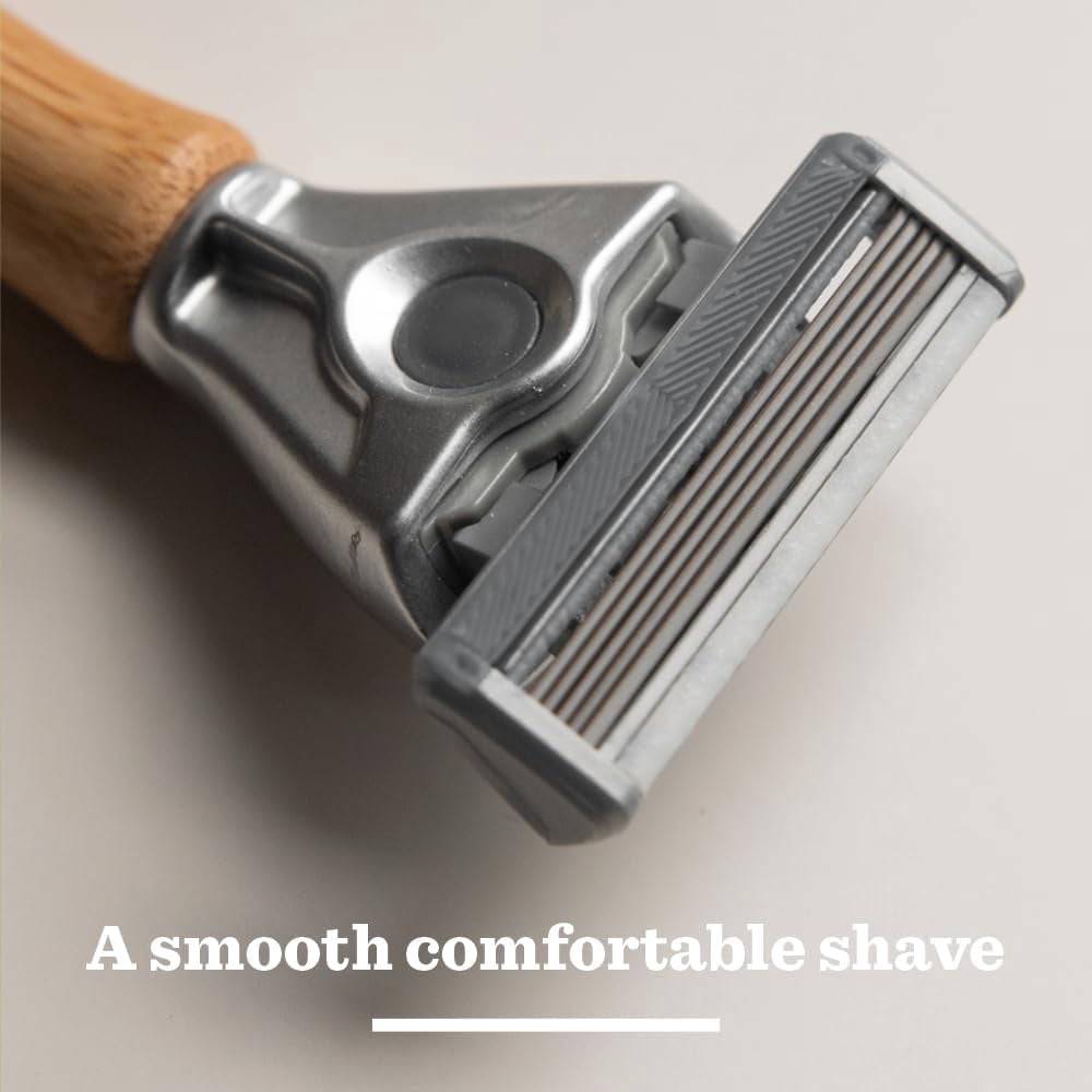 Original Steel Blades - Men's Razor Blade Refills – Contains 4 Blade Heads