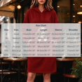 thumbnail image 4 of LWFFDAW Long Pet Pouch Hoodie Dress for Women with Dog Carrier Pockets Oversized Hoodie Fall Winter Loose Casual Hooded Sweatshirt Dress, 4 of 10