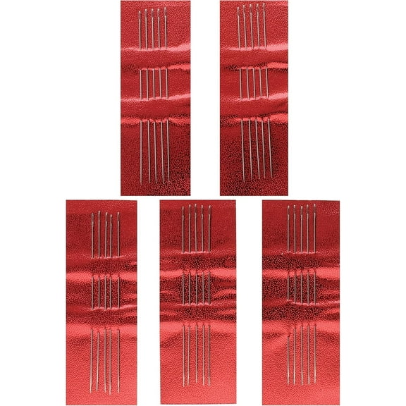 The Beadsmith Basic Elements Beading Needles – Size 10, Pack of 25 – Use for Loom Weaving Beadwork, Off-Loom Stitching and Jewelry Making with Seed Beads