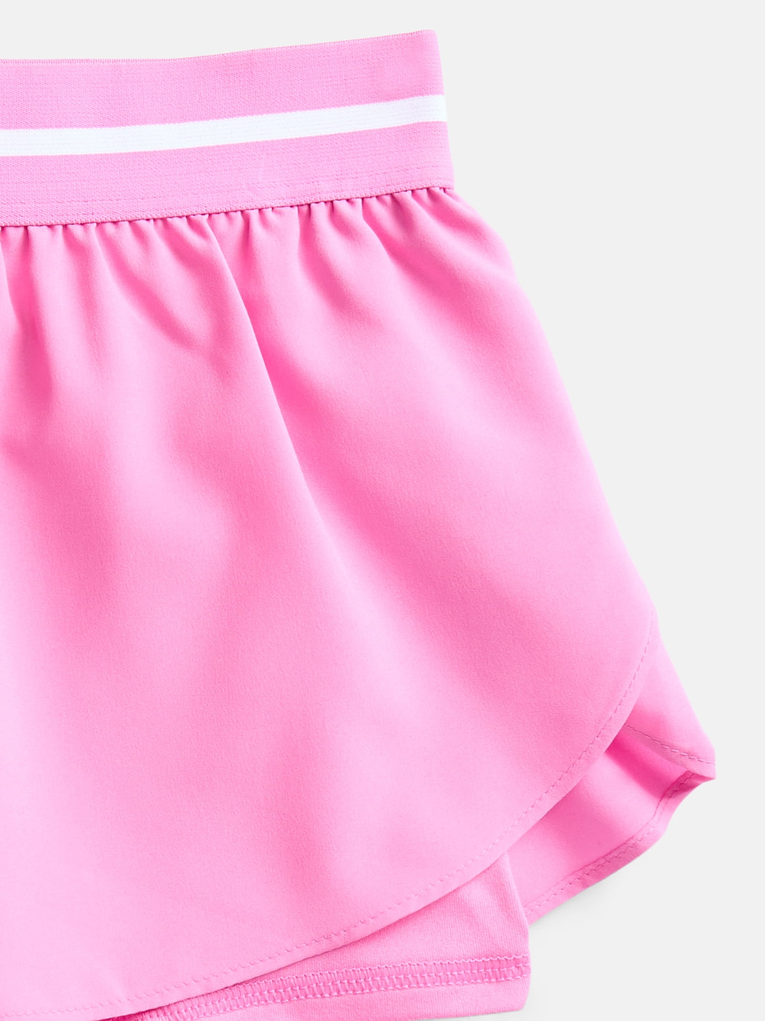 Athletic Works Girls Active 2 In 1 Shorts, Sizes 4-18 & Plus