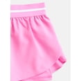 thumbnail image 2 of Athletic Works Girls Active 2 In 1 Shorts, Sizes 4-18 & Plus, 2 of 3