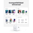 thumbnail image 4 of UGREEN Cargador USB C de 20W Plegable, Mini Cargador de Pared, PD 3.0 Compatible con iPhone 14/13/12, 4 of 7