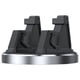 thumbnail image 2 of Soporte para teléfono Auto Center, soporte para teléfono giratorio de 360 ​​grados, adhesivo metálico sin rastro Plata, 2 of 9