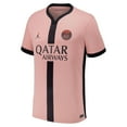 thumbnail image 2 of Youth Nike Khvicha Kvaratskhelia Pink Paris Saint-Germain 2024/25 Third Replica Player Jersey, 2 of 3