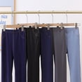 thumbnail image 5 of TIREOW Girls High Elasticity Leggings Stretch Snug Fitting Imitation Denim Leggings Pants Elastic Waist Sports Yoga Tight Pants, 5 of 9
