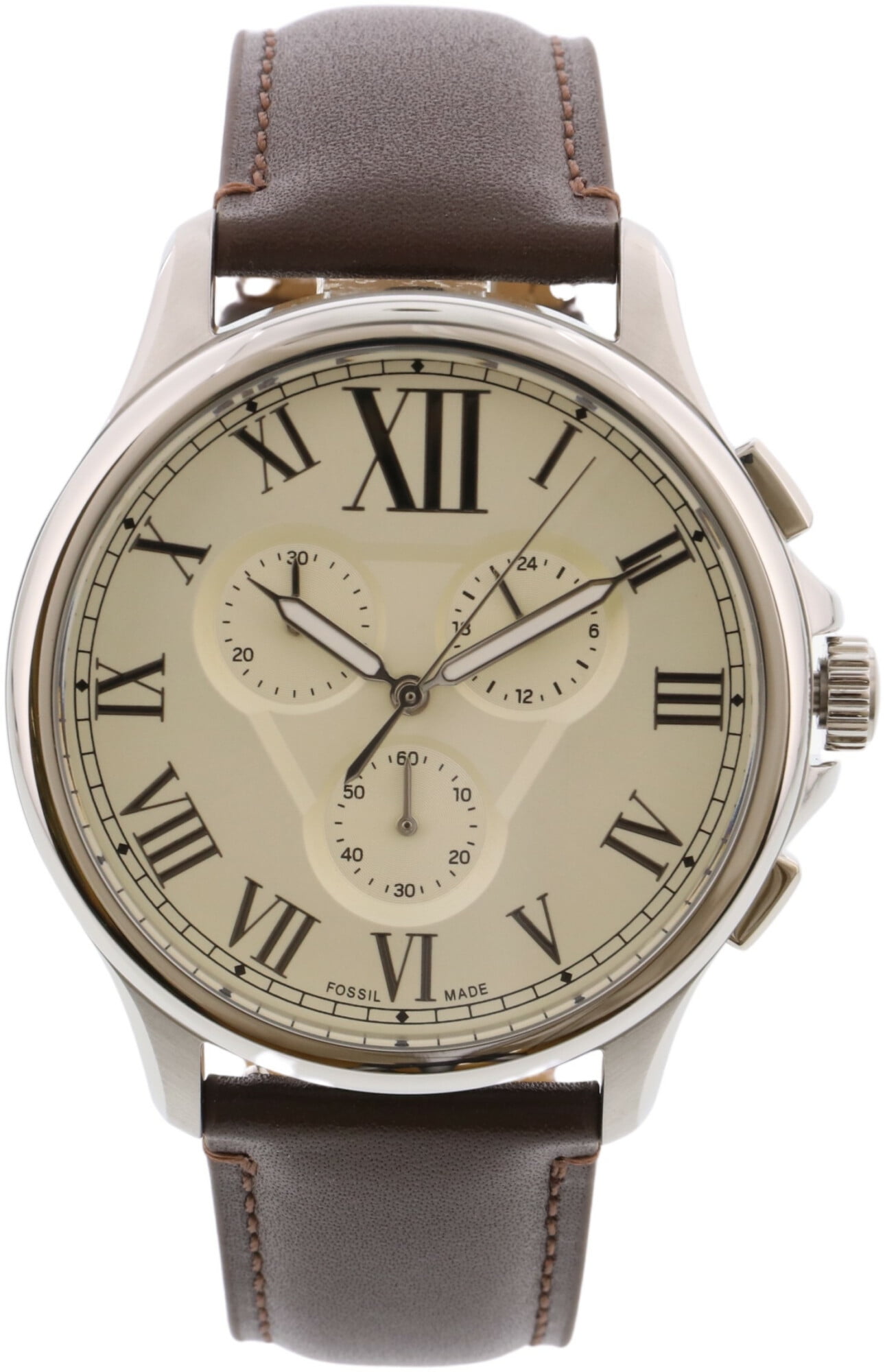 Fossil Men's Monty FS5638 Silver 