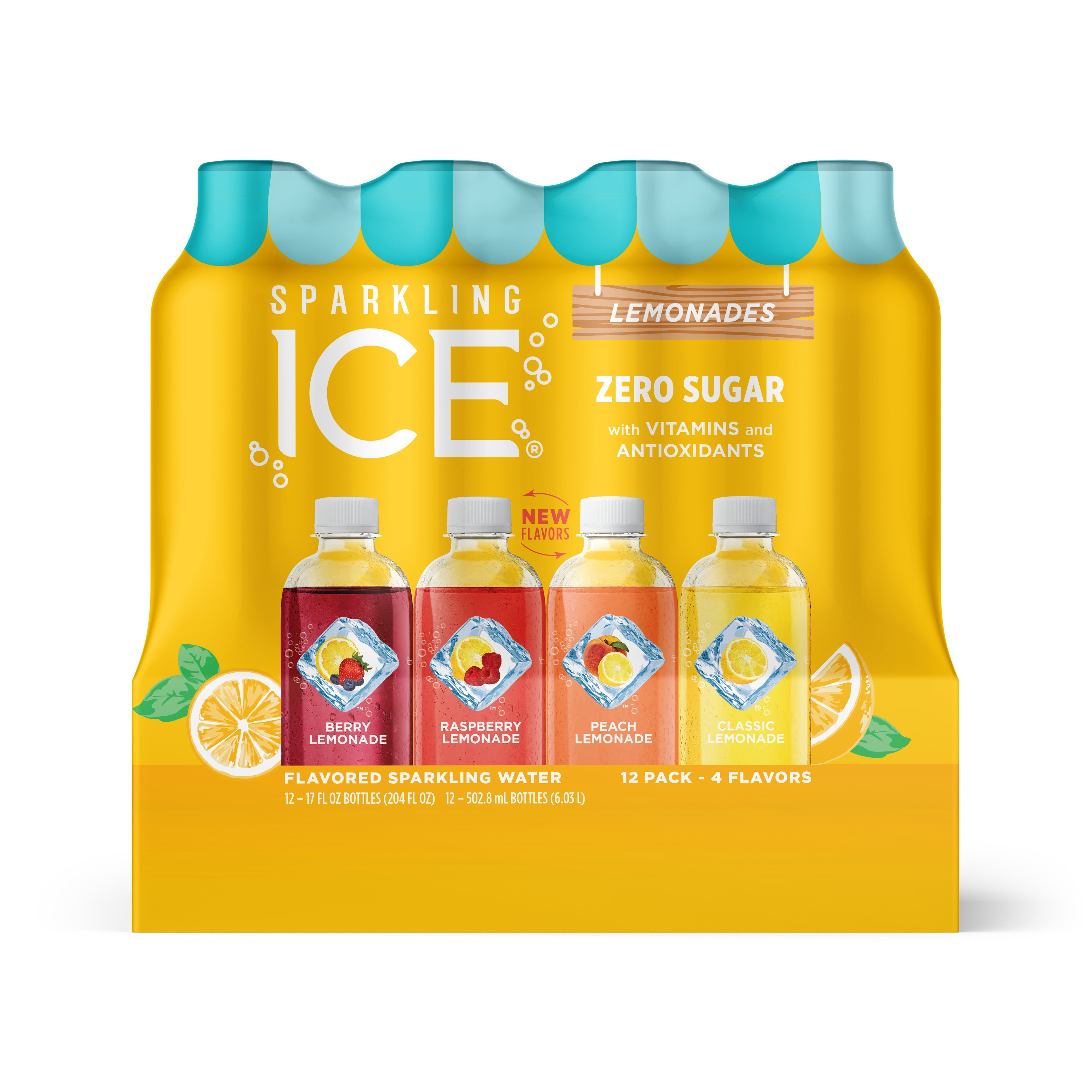 Sparkling Ice® Variety Pack, 17 Fl Oz, 12 Count (Classic Lemonade