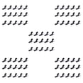 thumbnail image 3 of Monstrate 15 piezas de tiras adhesivas con adhesivo fuerte sujetador de adhesión trasera cinta de montaje de sujeción de doble cara para el Type2, 3 of 6