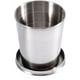 thumbnail image 3 of Taza plegable de viaje Fdit de 450 ml, de acero inoxidable, con diseño de llavero para campamento, taza plegable retráctil (grande), 3 of 5